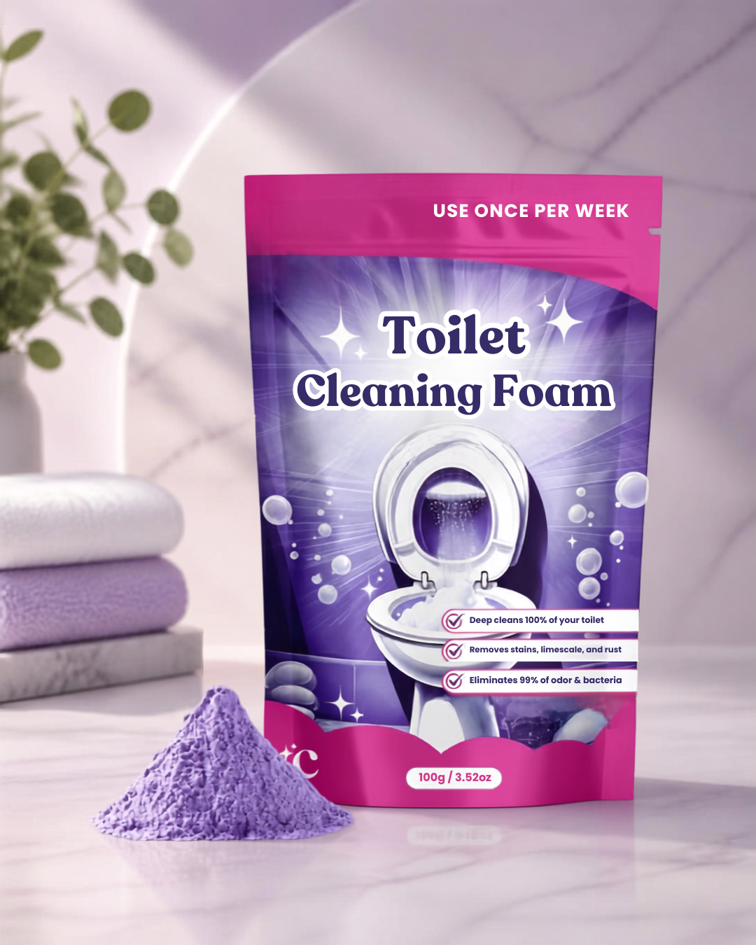 FizzClean Toilet Cleaner package